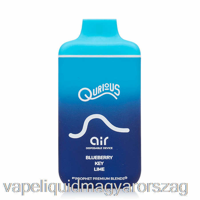 Qurius Air 6000 Eldobható Blueberry Key Lime Vape Folyadék